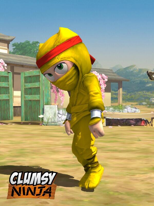 2002Jull's tweet image. Check out my photo of #ClumsyNinja for iPad! Try it for FREE! nmgam.es/cn-tpht