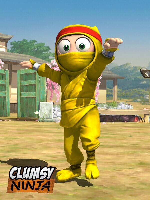 2002Jull's tweet image. Check out my photo of #ClumsyNinja for iPad! Try it for FREE! nmgam.es/cn-tpht