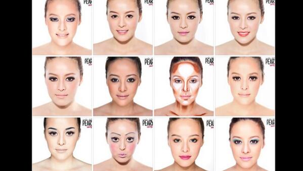 jeffissir's tweet photo. Como puede cambiar tu look un maquillaje ... http://t.co/2CWSUFGhI6