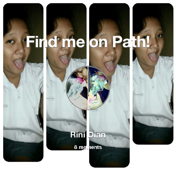 Find me on #Path now! Go to: path.com! #thepersonalnetwork