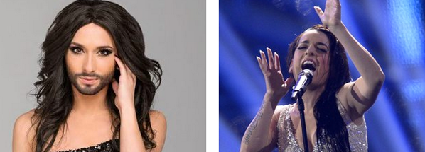 digitalspy's tweet photo. Eurovision winner Conchita Wurst has teased a duet with Ruth Lorenzo. ERM, YES PLEASE. http://t.co/HJ5kixQrQA http://t.co/SxP4iarFDS