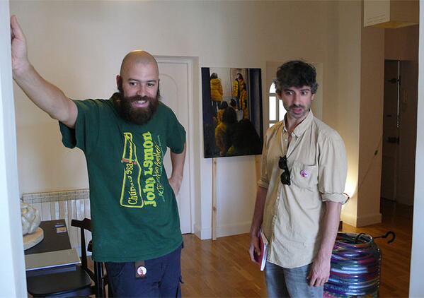 Nos ha visitado <a href="/NINOMAZA/">Nino Maza</a> <a href="/LOSARTISTASDB/">Artistas del Barrio</a>, es un amor