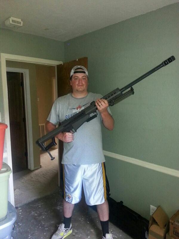joshgerlach7's tweet image. Shot a Barrett .50 cal yesterday #UnrealPower