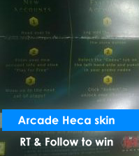KhramLoL's tweet photo. #arcadeheca skin (Only use on EU and NA) !!! Follow &amp; RT to have a chance ^^ http://t.co/nH00WjkGMc
