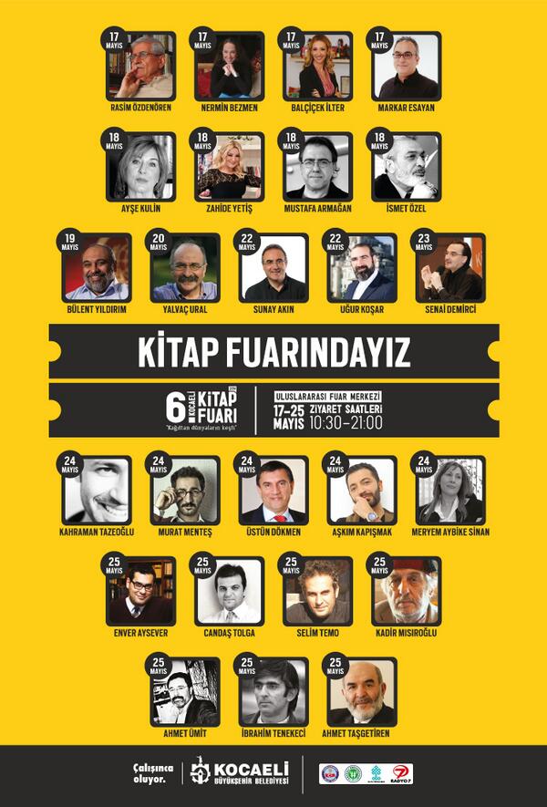 Fuar etkinliklerimize buradan ulaşabilirsiniz.

kocaelikitapfuari.com/etkinlikler.pdf 

#kocaelikitapfuarı