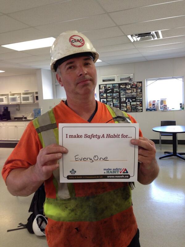 #everyone to #MakeSafetyAHabit for #everyone #NAOSHWeek #safety #ILWU505 #longshore