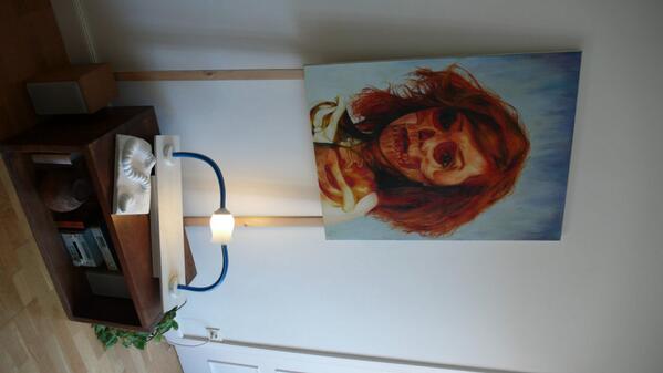 La señorita pintada por RománLinacero y Ohlalamp juntos en <a href="/LOSARTISTASDB/">Artistas del Barrio</a>