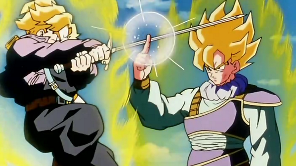 Trunks_Catala's tweet photo. En Son Goku es increible, ha pogut parar la meva espasa amb un sol dit http://t.co/QWqGlAXsVy