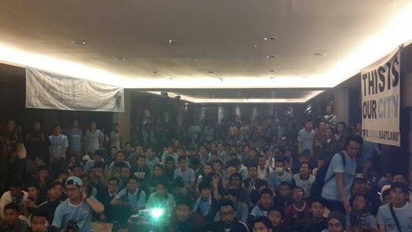Rekor terbanyak nobar se-MCSCI!!!! 493 orang!!!! #CH4MPION
