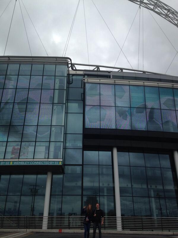 brighty2607's tweet photo. Wembley! #schooltrip #bigkid http://t.co/yJ1WwLYVnU