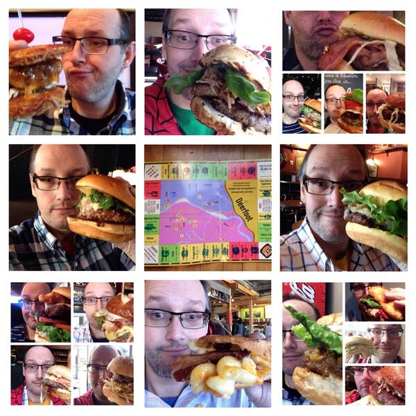 #YYCBurgerWeek! My rankings: on.fb.me/1iGcK98 (Spoiler: <a href="/BlowfishSushi/">BlowfishSushiLounge</a> was my top pick!) #burgerselfies
