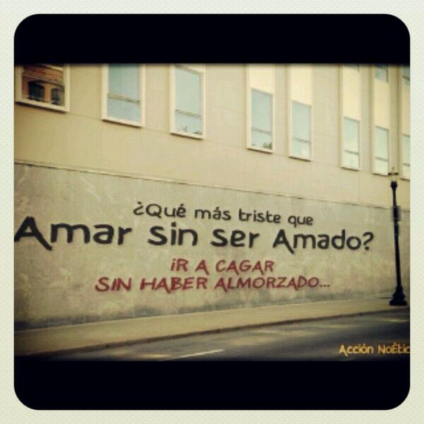 SoyPoetwitero's tweet photo. ¿Qué más triste que amar sin ser amado? ... http://t.co/bU28fsIQTm