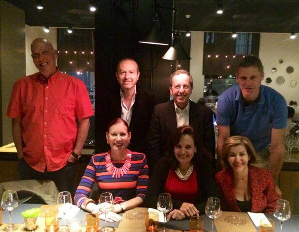 idpharmd's tweet photo. The antibiotic stewardship DreamTeam #ECCMID2014 http://t.co/1kQSSioxt5