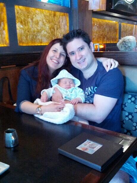 MilestonesSouth's tweet photo. A pleasure to host Raquel and Chris on their first #mothersday! http://t.co/sFUyDHtYyh