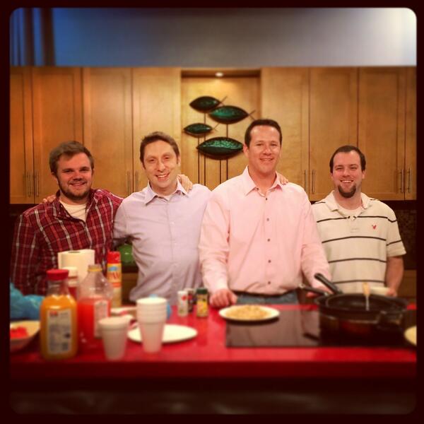 Julie_a_arnold's tweet photo. Chef Stanny cooked us up a mean Mother's Day brunch! @jstannymlber61 @AlPawlowski #indianslive http://t.co/QhRNLTtcWv
