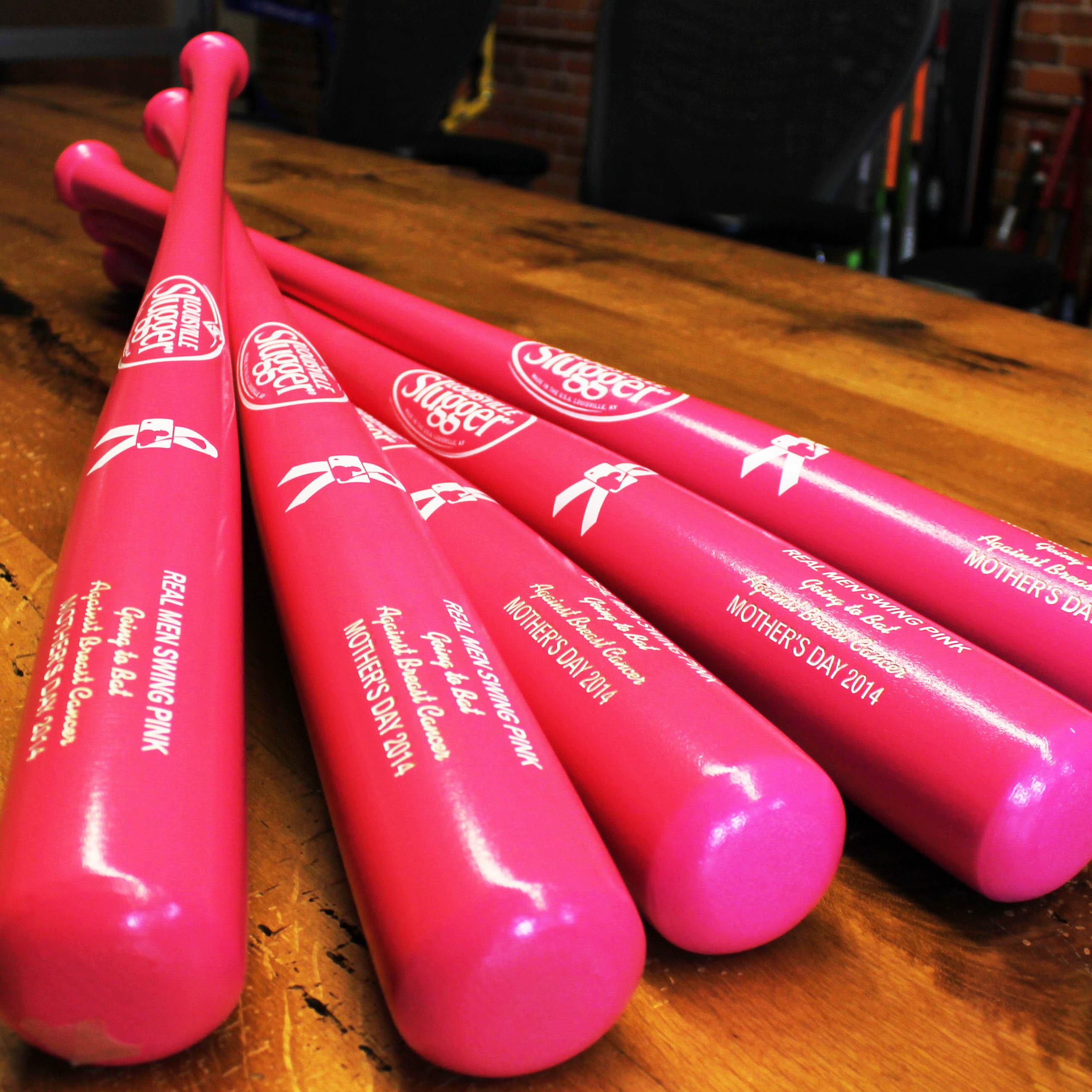 Gallery, The 2014 pink bats from Louisville Slugger