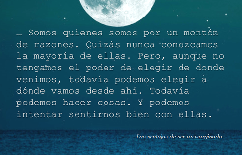 UnaWeasley_'s tweet photo. Las ventajas de ser un marginado http://t.co/NFr5BJCXFD