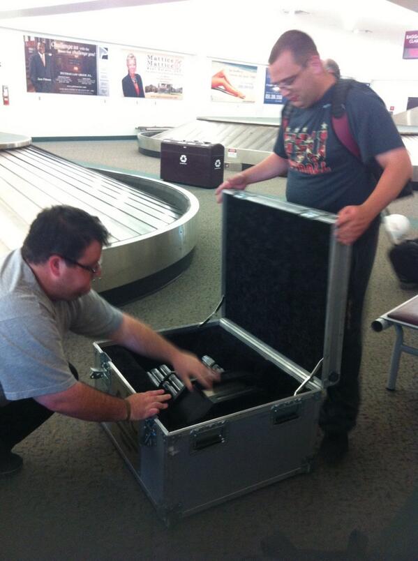 The trophy made it home!!! Yeaaaa