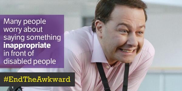 Check out <a href="/Scope/">Scope</a>'s new video. Disability doesn't have to feel awkward. Let’s #EndTheAwkward: bit.ly/1kwkvg4