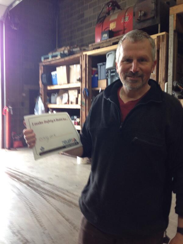 #MakeSafetyAHabit for #everyone #NAOSHWeek #EmpireGrain #safety #waterfront #PrinceRupert