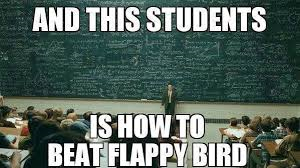This is why... #flappybird