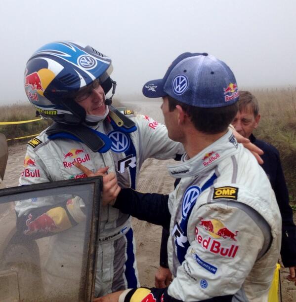 That's the face of one happy happy boy! Maybe his best ever result, fab stuff @jariMattiWRC