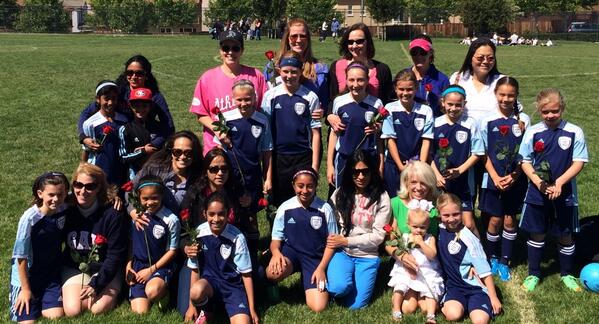 What an amazing day celebrating with the Fam! Plus momager got to watch Kailey K win in soccer &amp; Bball #proudmama