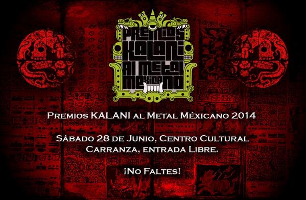 ARTANDMODELS's tweet image. facebook.com/PremiosdeMetal…