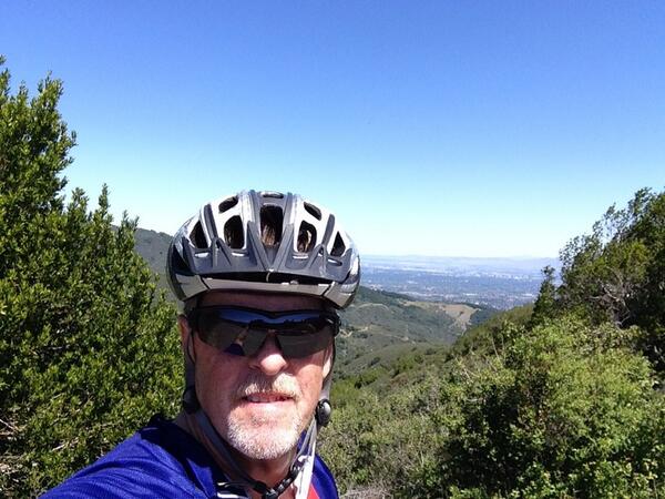 SJCole22's tweet image. @AmyColeTweets @ironcarly near the summit of Mt. Umunhum 2200ft #steepclimb