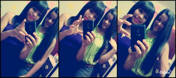 iLilyEnana's tweet photo. El Destino Nos Hizo Amiqas &amp;&amp; El Tiempo Nos Hizo HERMANAS *.* 
W- @NicolePolanco16 ♡ http://t.co/c3rqMYd2nD