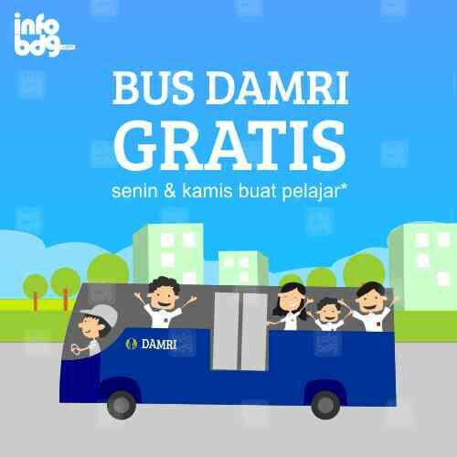 infobdg's tweet photo. Pagi taruwit, buat pelajar BDG ayo naik damri gratis hari ini, kita kurangi beban lalu lintas :) http://t.co/Tz6DODM7Jd