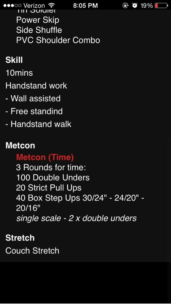 CFBranchburg247's tweet photo. WOD 14.05.12 http://t.co/XXp2Md0RHQ
