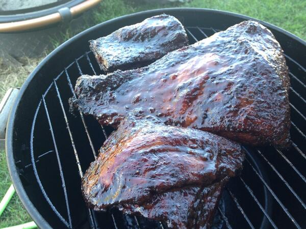 OkChef2School's tweet photo. Best part about this spring weather is #BBQSelfie #smokingmeat http://t.co/tZK0xmYDfA