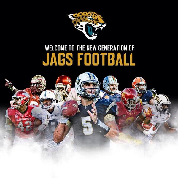 BigCatCountry's tweet photo. We got better. RT @jaguars: Guess you could say it's been a busy couple of days at The 'Bank! #JAXDraft14 http://t.co/EuPSAseZyZ