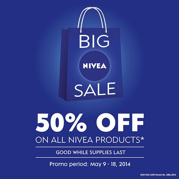 nivea 50 off
