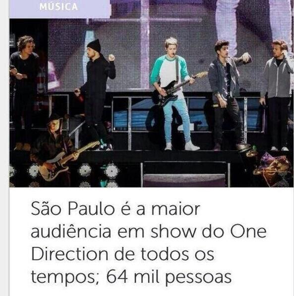 fourthwingbr's tweet image. DIRECTIONERS BRASILEIRAS DANDO ORGULHO!! #ComebackSoonToBrazil1D #Obrigado1D #ThanksOneDirection