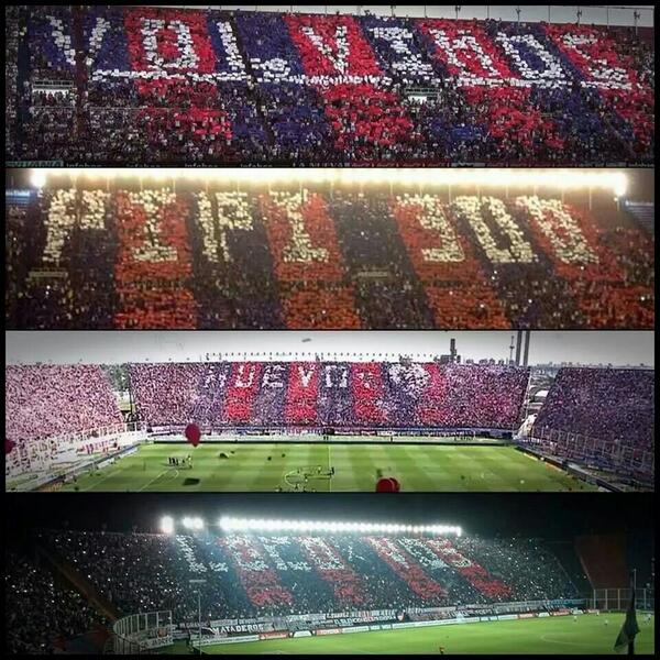 15 dias a puro #SanLorenzo, todas estas imagenes juntas es como lo vamos a vivir.