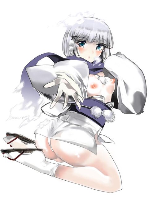 白い、白いよこの子! 