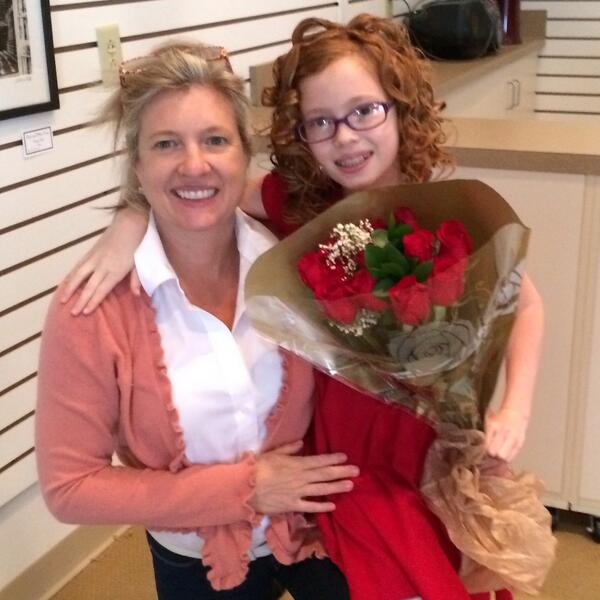 LauraBofTN's tweet image. My very own Annie...she pulled it off with nasty cough and cold.  Super proud.