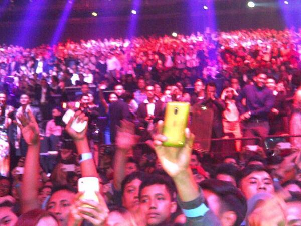 rizkiaryani's tweet image. Dr bawah sampe atas full,  keren bgt acaranya  pak @wishnutama sukses terus #HUT_NET @netmediatama