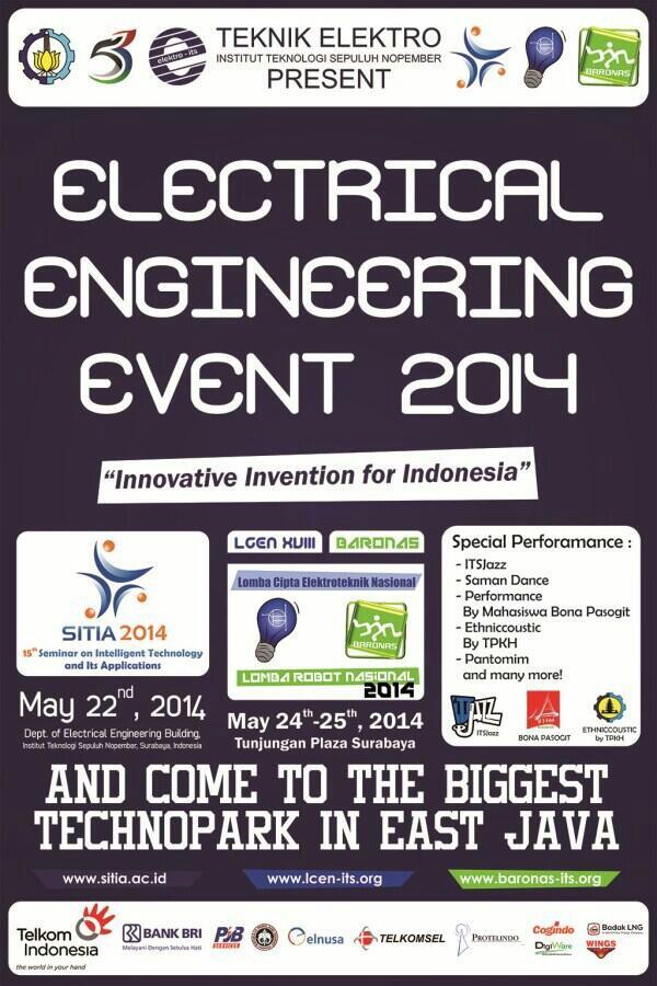 Electrical Engineering Event 2014 | 24-25 Mei 2014 | @ITS_Surabaya <a href="/BEM_ITS/">BEM ITS</a>