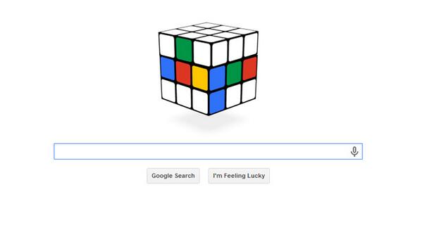 smh's tweet photo. Google honours Rubik's Cube on its 40th birthday http://t.co/Gooc0AcYP3 http://t.co/vrdrW81CoV