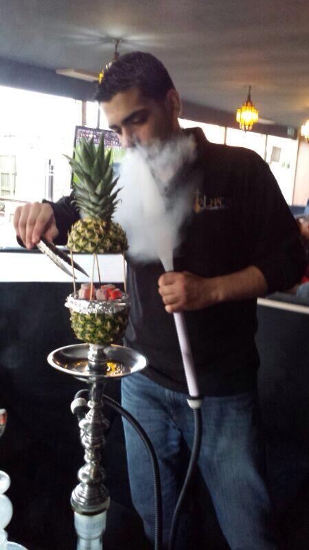 alhadralounge's tweet photo. Pop down and let one of our chefs fix you up something special!! #IcePipe #Shisha http://t.co/kRpxgUCITD