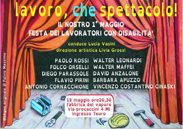 Stasera a Milano in scena alla Fabbrica del Vapore, h.20.30