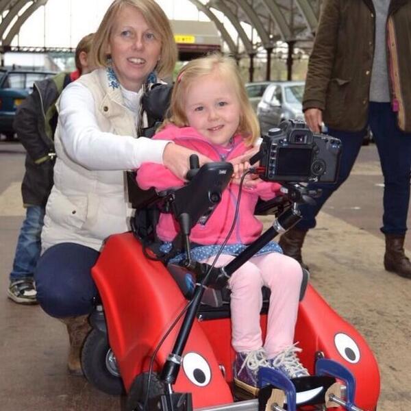 BathRotary's tweet image. This is what our @bathmotopageant is all about .....raising funds to buy #wizzybugs for handicapped children !