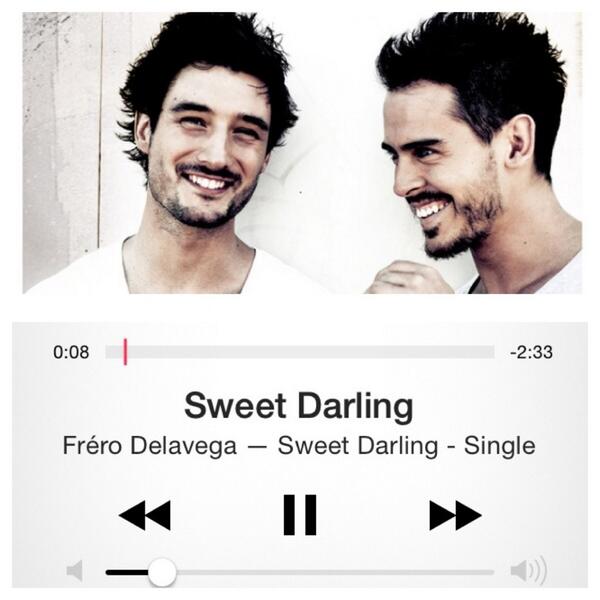 FanyDaCruz's tweet photo. @JeremyFrerot @FloDeLavega L'originale était top, le single envoie ! #latêtedemamère #SweetDarling #frerodelavega 👌❤️ http://t.co/YXE4JSb6B4
