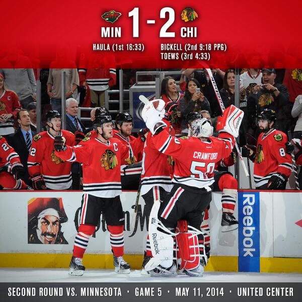 NHLBlackhawks's tweet photo. See you Tuesday! #CHIvsMIN http://t.co/C9h8cBChLT