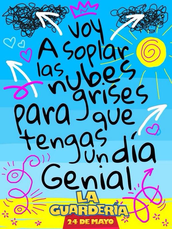 Theluxedisco's tweet photo. Muy buenos días!!! Hoy lanzamos cartel completo de "La Guarderia" feliz lunes!!! =)) http://t.co/QixBL5SORL