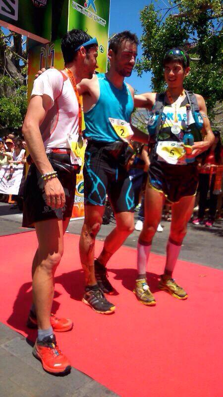 1er: Luis Alberto (adidas) 2o: Kilian Jornet (salomon) 3er: Sage Canady (HOKA ONEONE) FELICIDADES A LOS TRES.