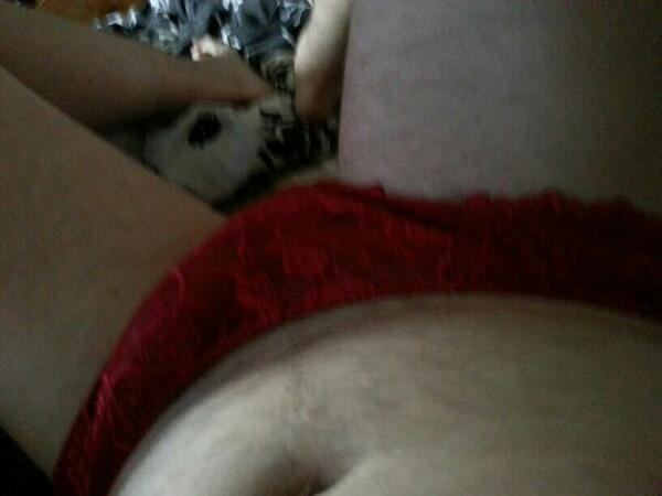 bi1chy's tweet photo. @Sarahslut2 why are you wearing My panties dirty little slut? http://t.co/JadgJdIni9